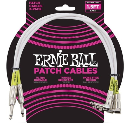 Cable Interpedal Ernie Ball Patch 45cm L Pack - Oddity