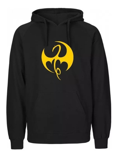 Poleron Sudadera Iron Fist Hoodie Heroes Hombre Mujer