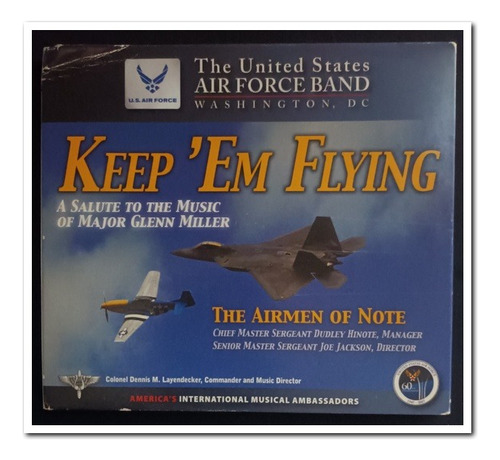 Cd Fuerza Aérea De Estados Unidos Keep 'em Flying