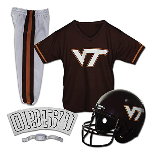 Conjunto De Uniformes Franklin Sports Ncaa Virginia Tech Hok