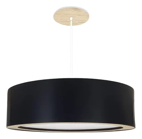 Lampara Techo Dual Colgante/plafon 30x10cm Color A Eleccion