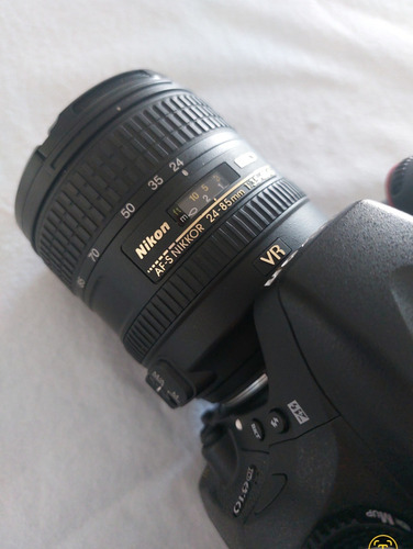 Nikon D610 24-85mm Af-s Vr Dslr + 50mm Nikon Negro (Usado)