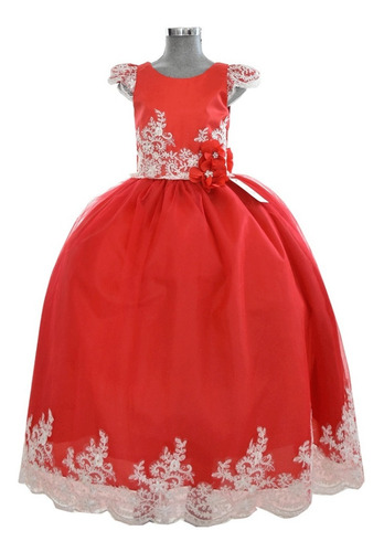 Vestido De Niña Paje Fiesta Graduación Presentación