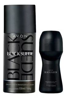 Black Suede Deo Corporal 150ml Cologne + Deo En Roll On