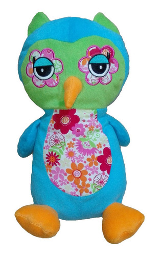 Peluche Buho Lechuza Multicolor 38cm National Entertainment