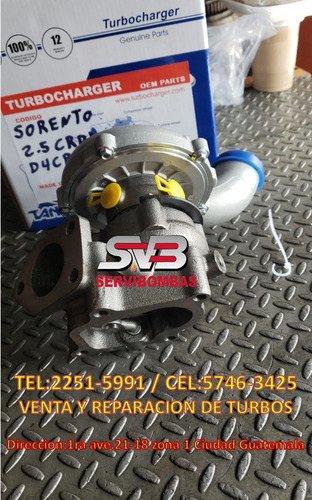 Venta De Turbo Kia Sorento 2.5 Crdi/d4cb/140cv 733952-5004