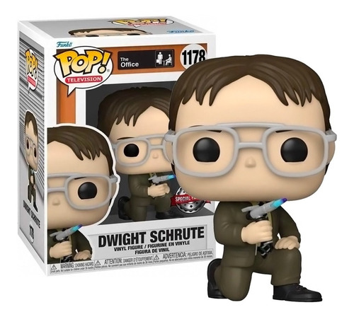 Boneco Funko Dwight Schrute 1178 Edição Especial The Office