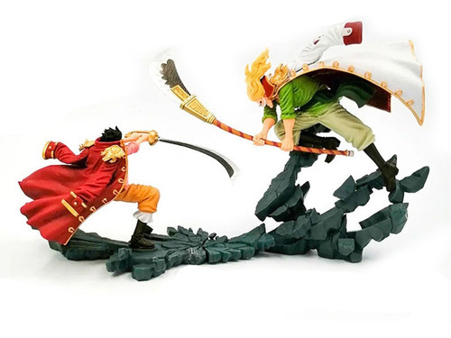Set 2 Figuras: Edward Newgate Vs Gol · D · Roger One Piece