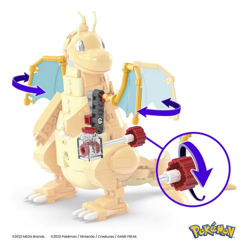 Mega Pokémon Juguete De Construcción Dragonite