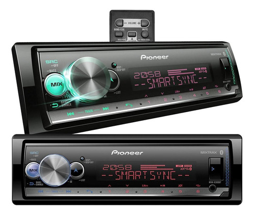 Stereo Pioneer Mvh X300 Bluetooth Multicolor Usb X30