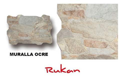 Ceramica Maja Muralla 40,7x64,5 Revestimiento Pared Piedra