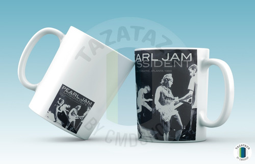 Imagen 5 de 5 de Mug Design Pearl Jam Gigaton. Mas Diseños Ceramica Importada