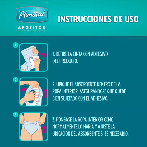 Apósito Plenitud Incontinencia Leve Paquete X40 - Pack 3 Uni