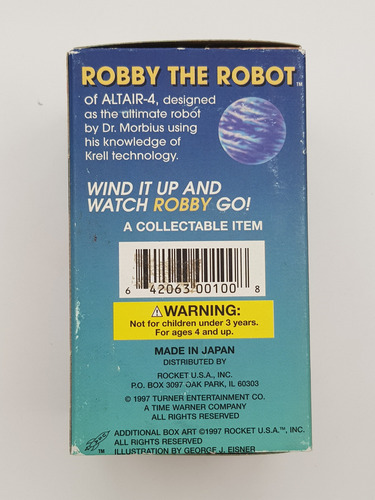 Robot De Cuerda Robby The Robot De Japón 1997