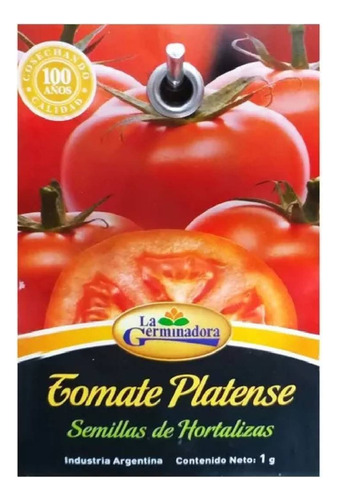 La Germinadora semillas de tomate platense 1g