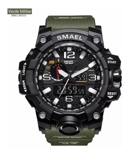 Shock Sumergible Militar Reloj De Pulsera Impermeable 50 M