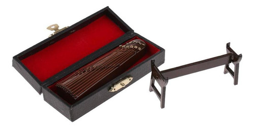 1/12 Guzheng Cítara China En Miniatura Instrumento Musical