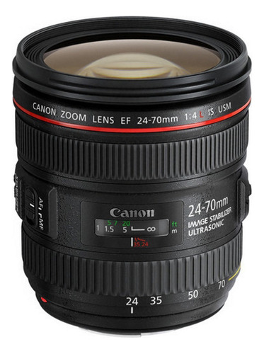 Lente Canon Ef 24-70mm F/4l Is Usm - Loja Platinum