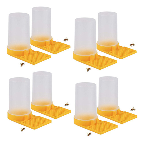 Dispensador De Agua Para Apicultura Beehive, Paquete De 8 Un