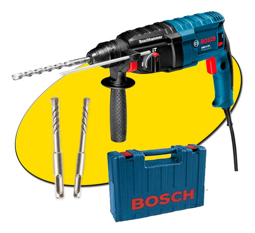 Rotomartillo Martillo Rotopercutor Bosch Gbh 2-24 D + Mechas