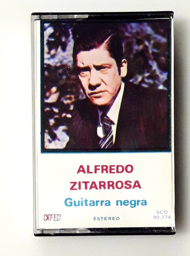 Casete Zitarrosa Alfredo Guitarra Negra   Oka  (Reacondicionado)