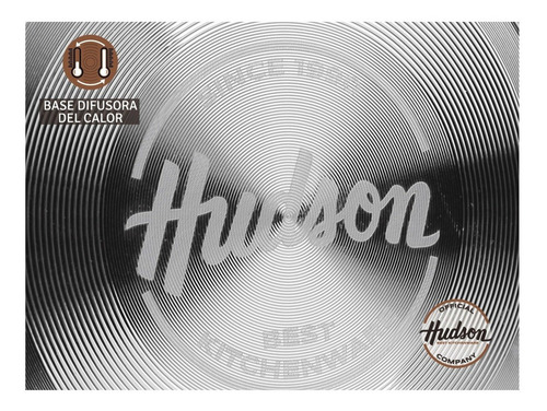 Imagen 3 de 9 de Cacerola Hudson Antiadherente Ceramico 24 Cm