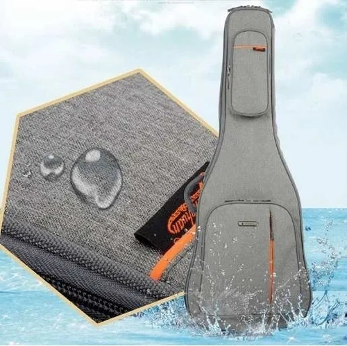 Imagen 4 de 7 de Funda Semirrígida Bajo Guitarra Clásica Criolla Elect Acust
