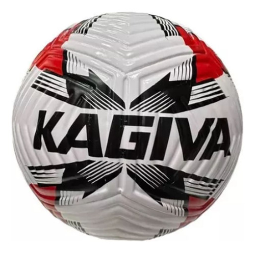 Pelota Futbol Kagiva Campo Training Afa No 5 Olivos Color Rojo