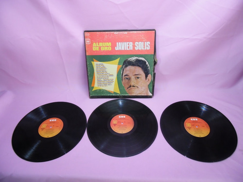 Acetato Javier Solis Album De Oro ** Año 1969 ** (Usado)