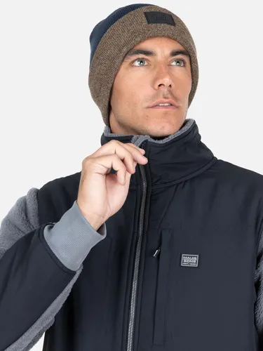 Poleron Bonded Drift Gris Hombre Maui And Sons