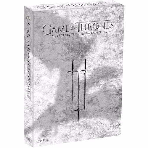 Box Blu Ray Game Of Thrones 3 ° Temporada Completa 5 Discos