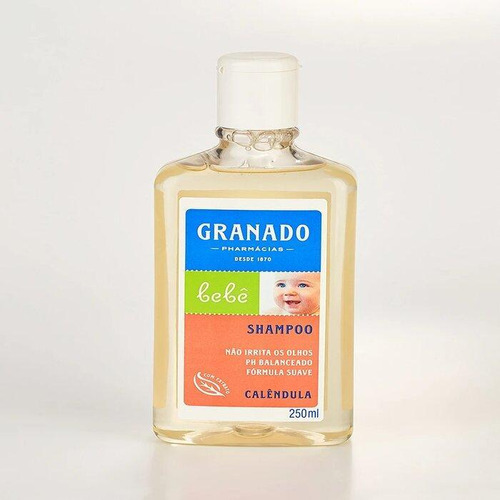 Shampoo Bebê Calêndula 250ml Granado