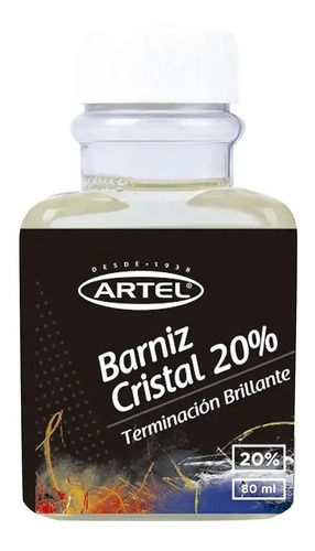 Barniz Cristal 20% Frasco 80ml Artel