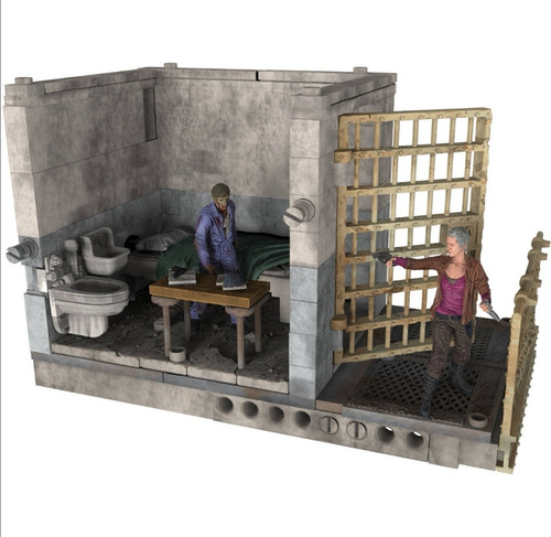 The Walking Dead Twd Upper Prison Cell Zombie