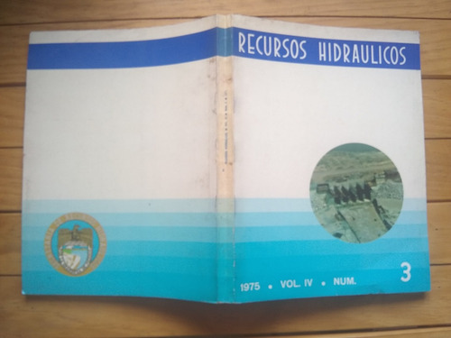 Libro: Recursos Hidráulicos Vol. Iv Num 3 (Usado)