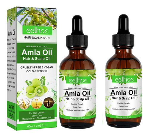 Aceite Capilar Amla Oil For Crecimiento Cabello Hidratante