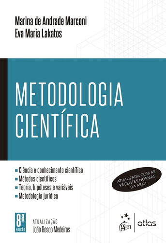 Metodologia Cientifica 8ª Edição (2022) Atlas