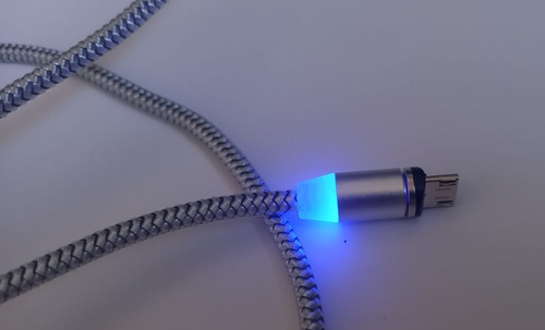 Imagem 6 de 8 de Cabo Micro-usb Magnético Essager Arredondado 1m 3a Original
