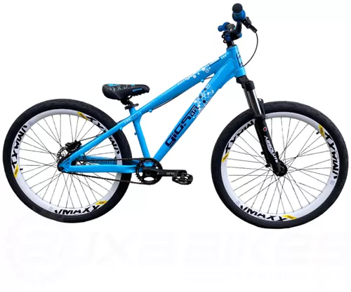 QUADRO GIOS FRX-EVO - AZUL, BRANCO E LARANJA (ARO 26) - Portal Wheeling