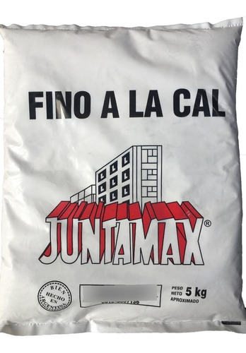 Fino A La Cal Juntamax X 5 Kg