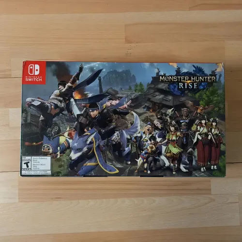 Nintendo Switch 32GB Monster Hunter Rise Deluxe Edition color gris