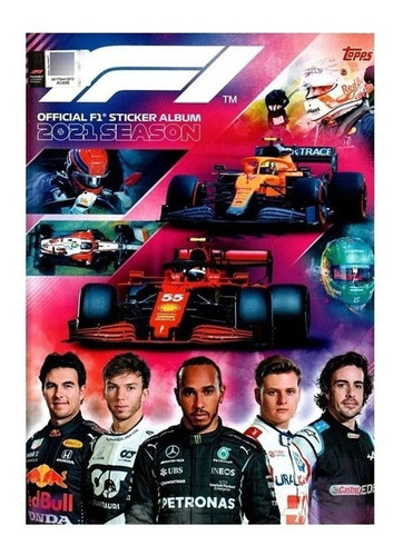 Álbum Completo Da Fórmula 1 2021 Figurinhas Soltas P/ Colar