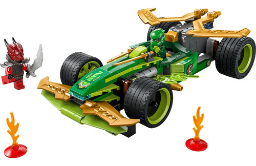 Lego Auto De Carreras Con Motor De Carga Manual De Lloyd