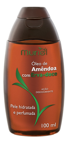 Kit Com 6 Unidades Óleo Corporal De Amêndoas 100ml Muriel