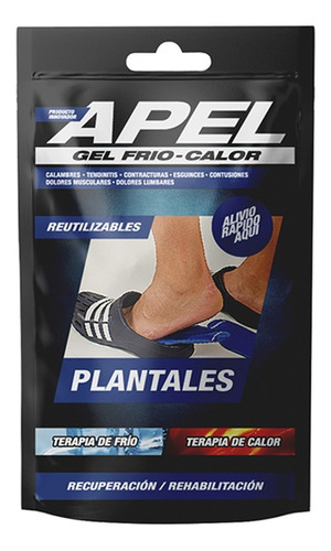 Gel Terapeutico Apel  Reutilizables Para Plantares Descanso