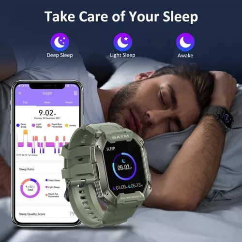 C20 Impermeable Bluetooth Fitness Natación Smartwatch