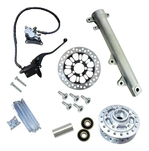Kit Freio Disco Completo Cg Fan 125 2014 2015 2016 2017 2018