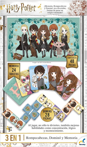 Novelty Wizarding World Juegos Clásicos 3en1 Harry Potter