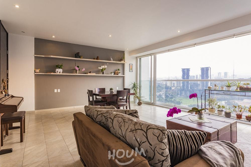 Imagen 2 de 25 de Departamento En Bosque Real, Naucalpan De Juárez Con 2 Recámaras, 128 M², Id: 44751