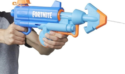 Nerf Fornite Hg Lanzador De Agua Azul Acero